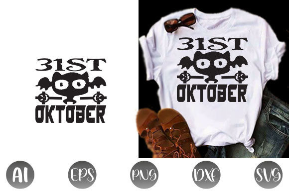 Halloween Quote Design,31st Oktober: Graphics & T-Shirt Designs