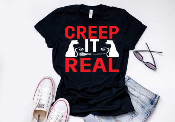 Halloween Quote Design, Creep It Real