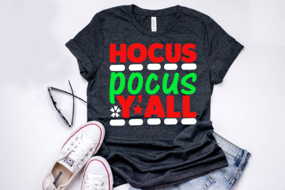 Halloween Quote Design: Hocus Pocus Y’a Graphics & T-Shirt Designs