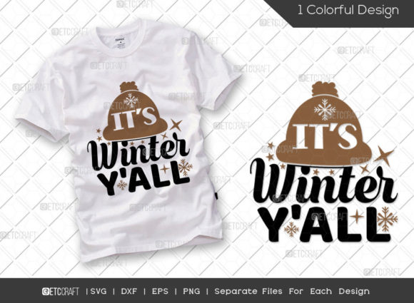 It’s Winter Y’all: Graphics & T-Shirt Designs